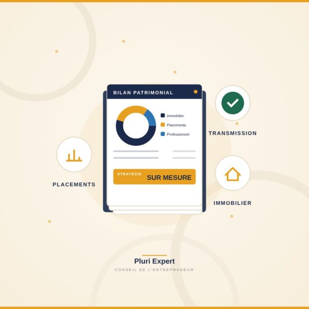 Tuile Votre expert comptable Pluri-Expert vous accompagne dans la gestion de patrimoine