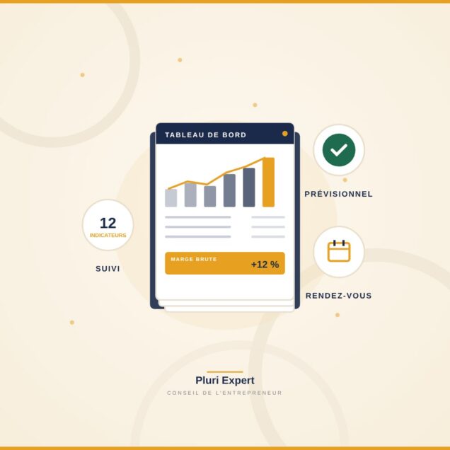 Tuile Conseil et pilotage de votre entreprise par votre expert-comptable
